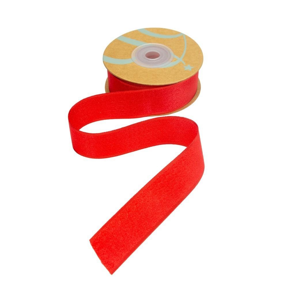 NASTRO SETA MOON MM25X15MT ROSSO